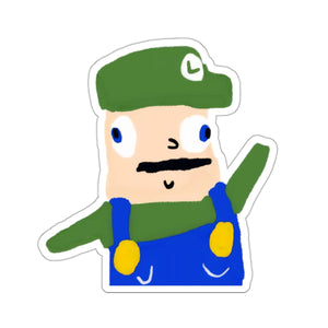 Nentendo Luigi Stickers