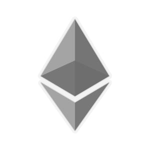 Amuzen Ethereum Logo Cut Stickers