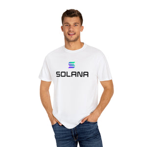 Amuzen Exclusive Solana Vertical Large Logo White Tee