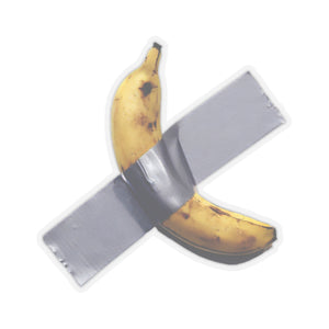 Banana Tape Wall PFP Cut Stickers