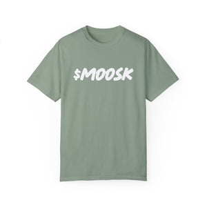 Elawn Moosk Logo Tee With Ticker