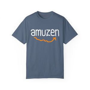 Amuzen Large Logo Dark Tee