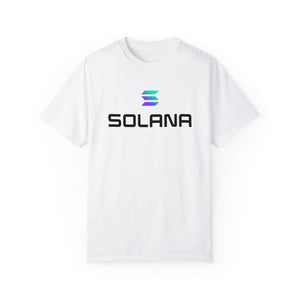 Amuzen Exclusive Solana Vertical Large Logo White Tee